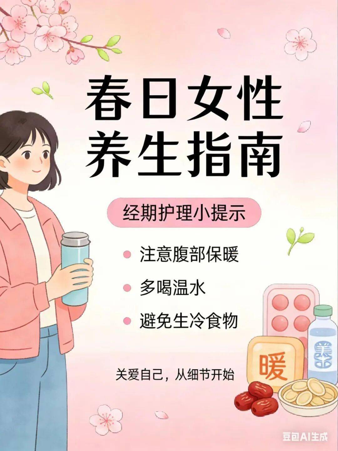 【佑安•首都除夕護衛健康】佑安送福：春日女性養生秘笈