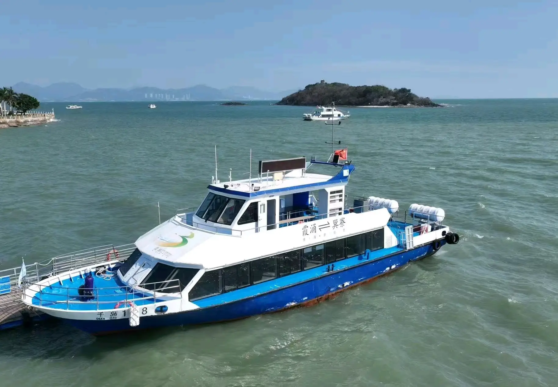 大亞灣至稔平半島海上旅遊客運航線開航