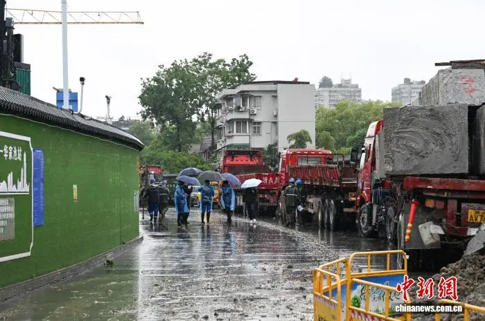 訪杭州地鐵突發滲漏工地：227名受影響居民得到快速安置