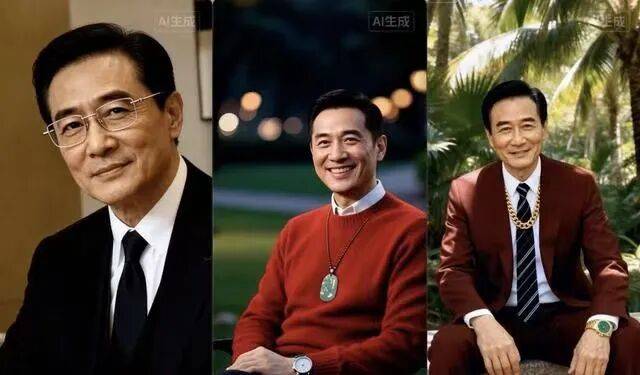 AI生成的“霸總”，圍獵中老年女性