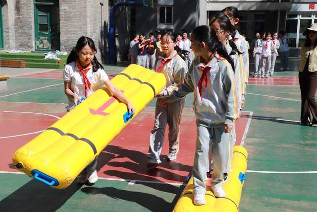 小學生開啟“三項全能”挑戰