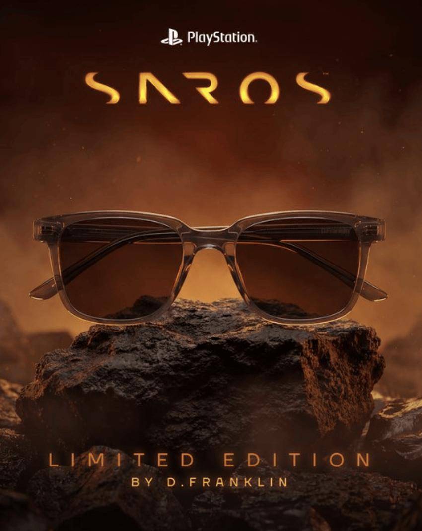 索尼SIE聯名潮流品牌D.Franklin推出遊戲《SAROS》聯名眼鏡