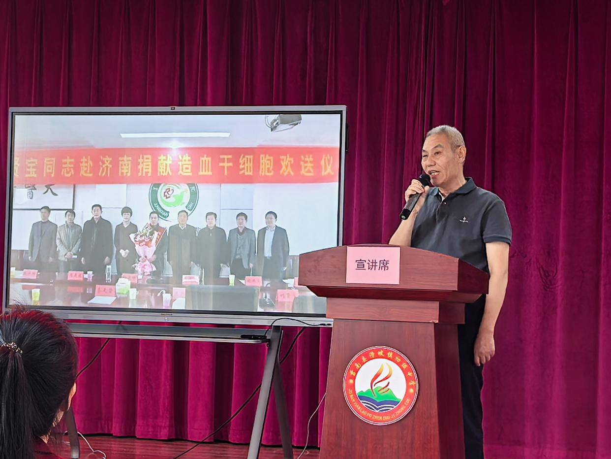 原創“沂蒙精神代代傳”主題宣講走進莒南縣澇坡鎮初級中學