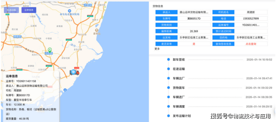 物流控制塔在集團型鋼鐵企業中的應用