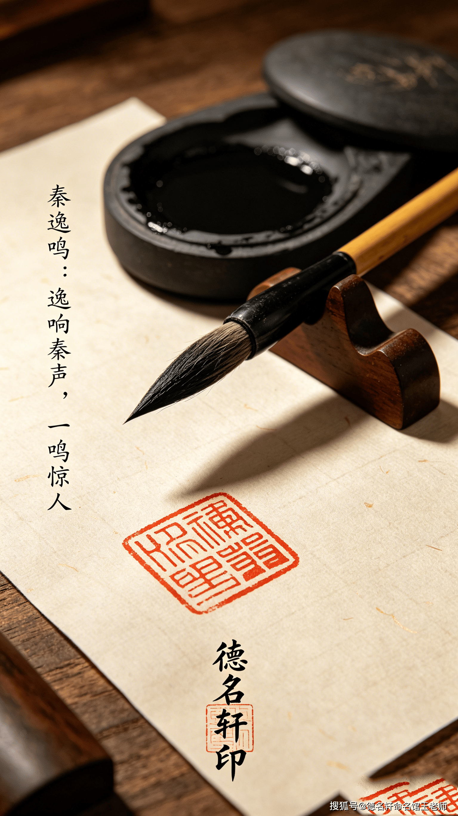 原創寶寶起名案例 秦逸鳴：逸響秦聲，一鳴驚人