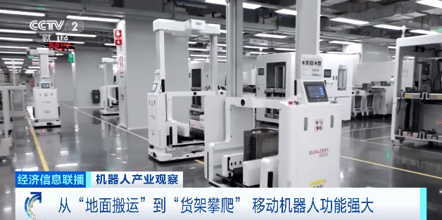 從“地面搬運”到“貨架攀爬” 移動機器人功能強大