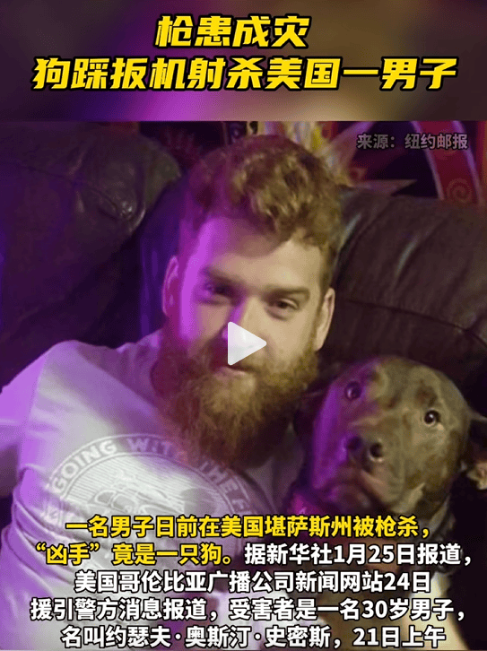 原創近日一條狗開槍打中無辜女性！在美國，狗用槍殺人事件頻發有多離譜？