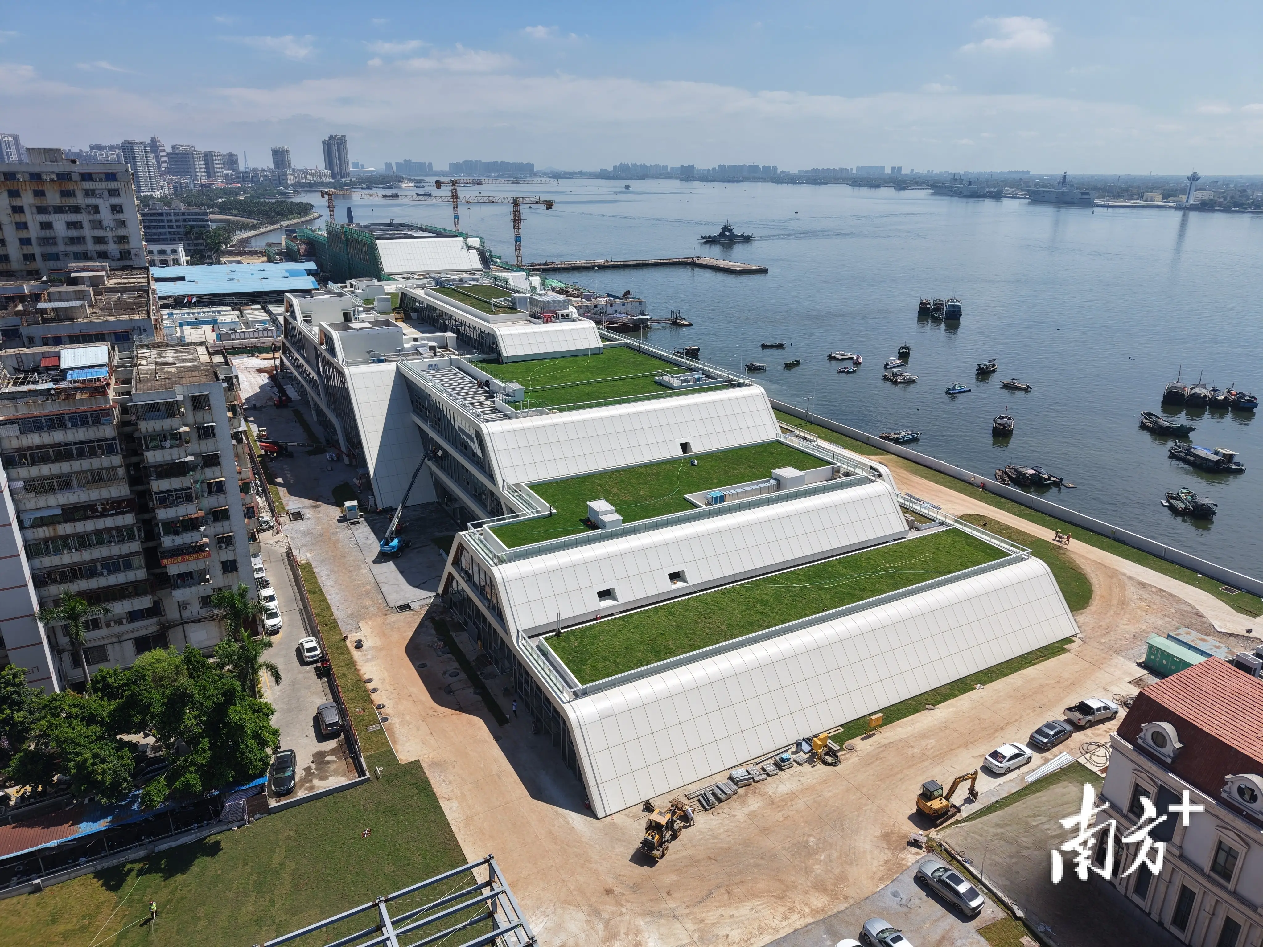 打卡新地標！中國海鮮美食之都水產品市場專案竣工驗收