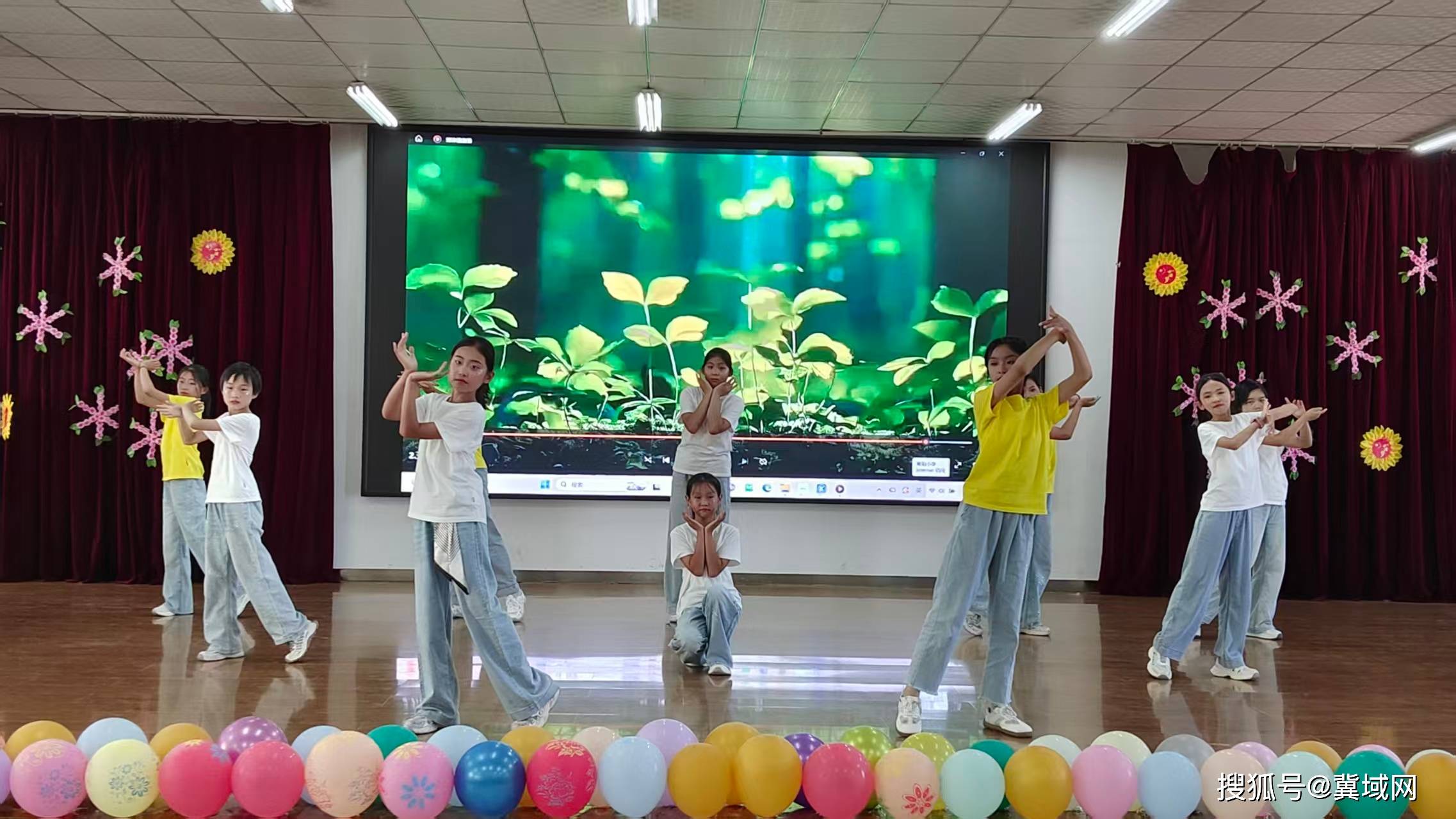 童心向黨 藝彩綻放——柏鄉縣南陽中心小學舉辦六一舞蹈專場匯演