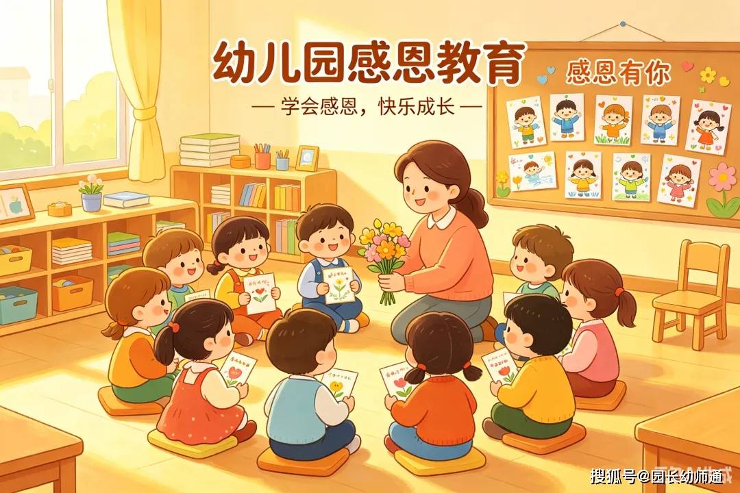 11種幼兒園感恩教育的創意做法，看到的幼師都收藏了！