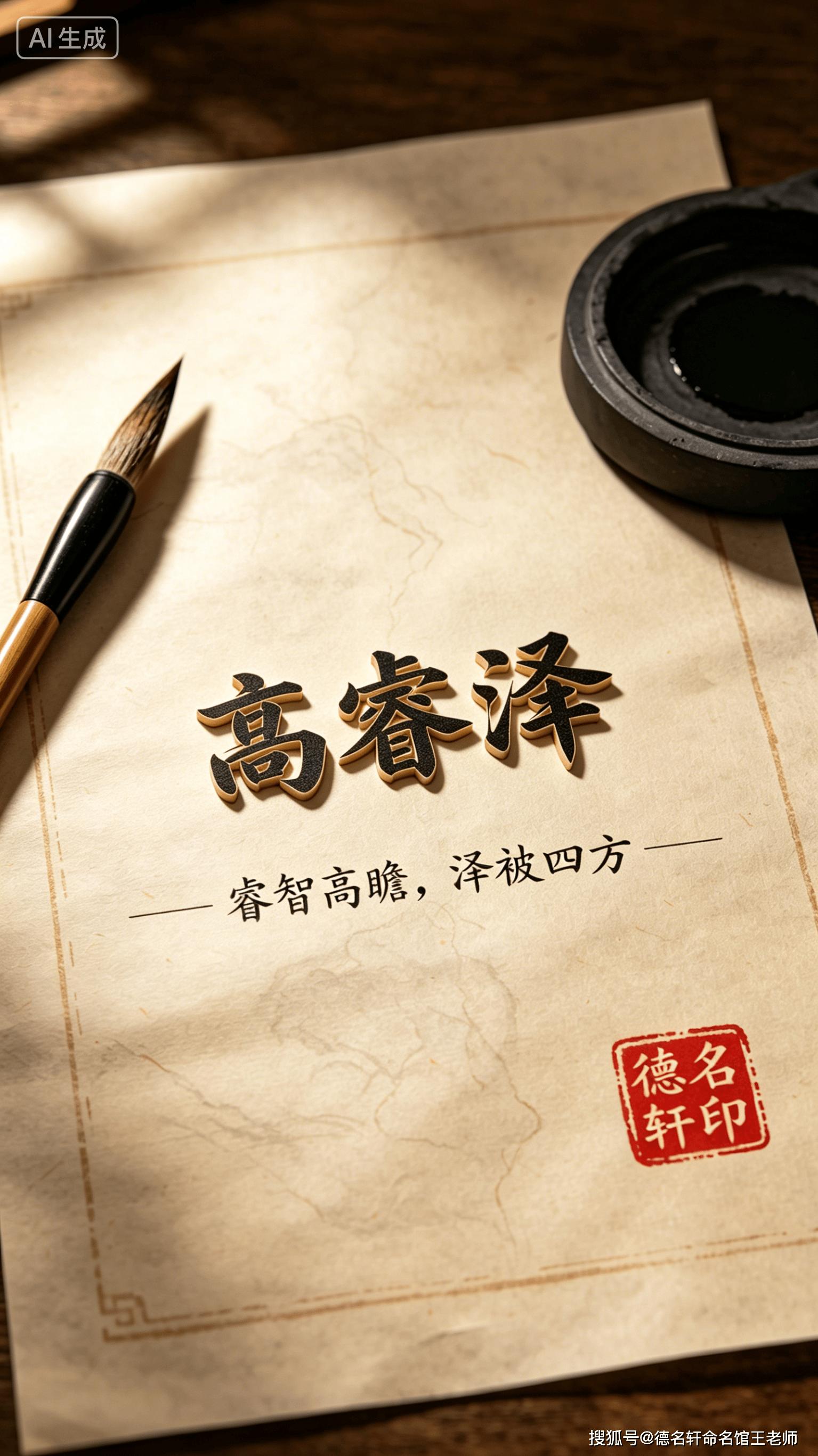 德名軒寶寶起名案例 2026年6月第1周寶寶起名案例彙總參考