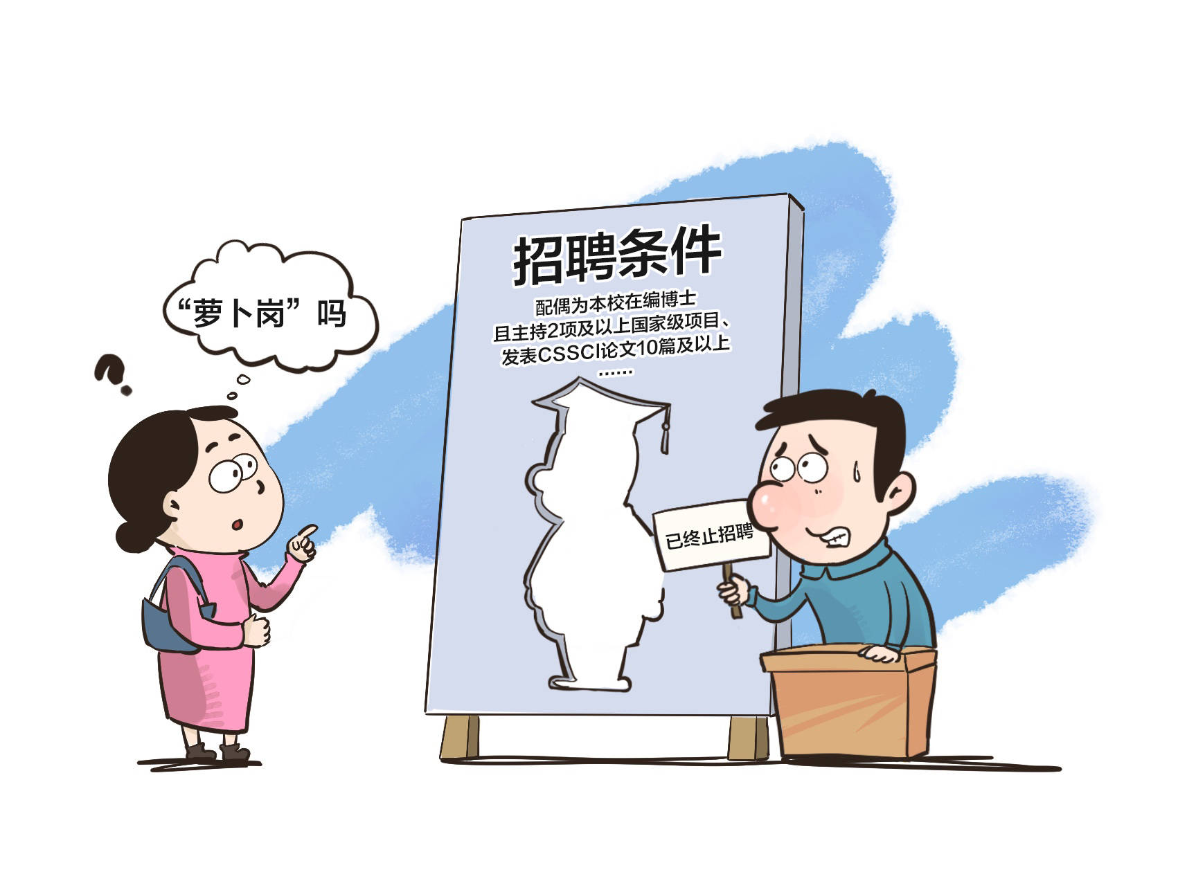“因人畫像”的公開招聘要不得