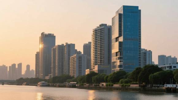 廣州白鵝潭永珍城土建工程正式完工 進入精裝修階段
