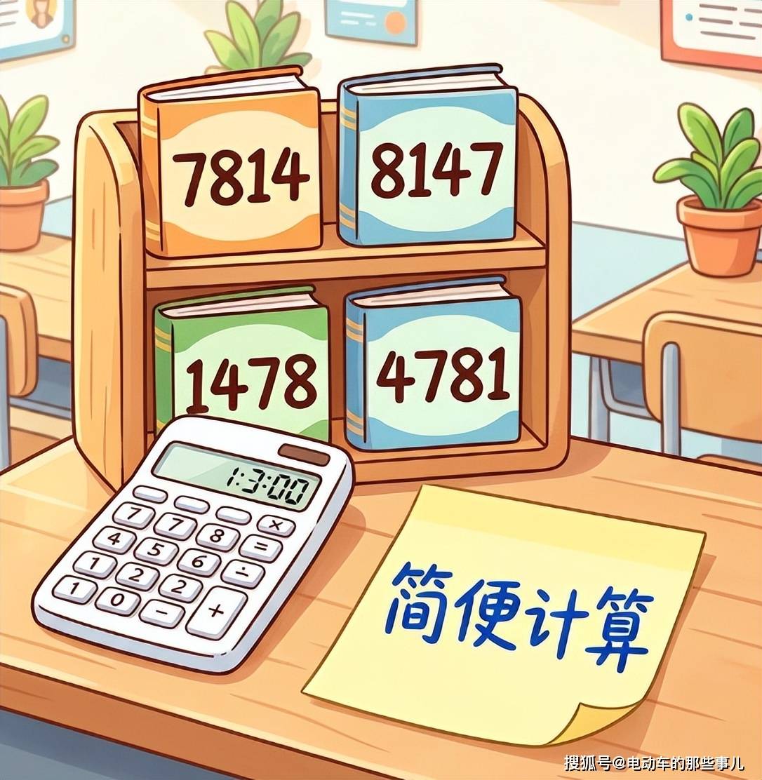 原創小學數學速算神仙技巧！4個四位數相加，不用豎式，30秒出答案
