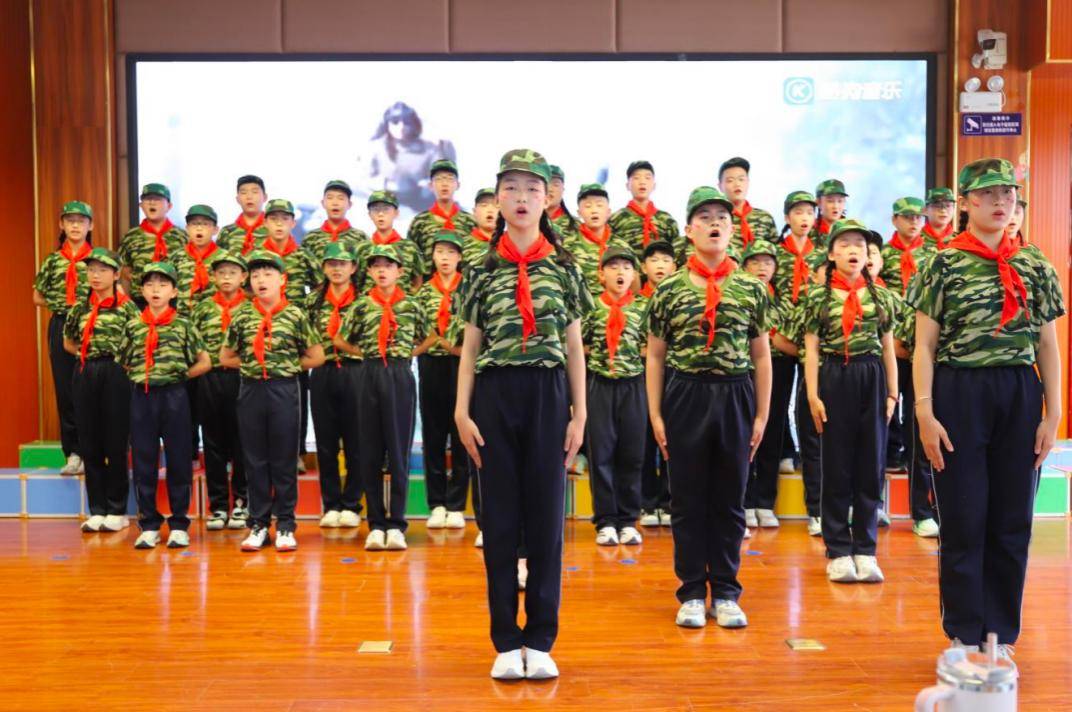 原創臨沂三河口小學開展主旋律歌曲合唱展演活動