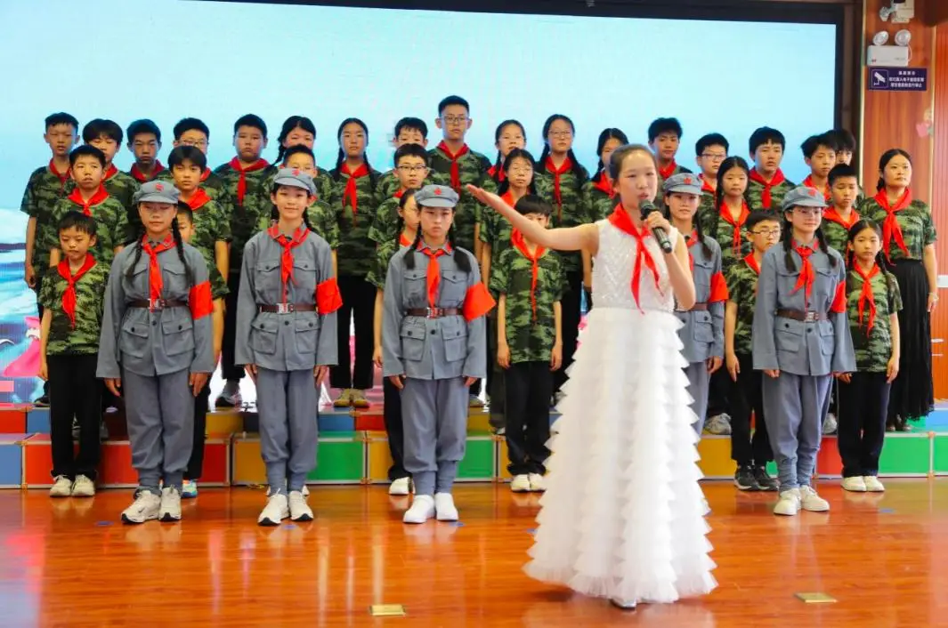 原創臨沂三河口小學開展主旋律歌曲合唱展演活動