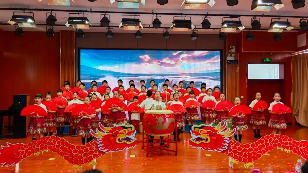 原創臨沂三河口小學開展主旋律歌曲合唱展演活動