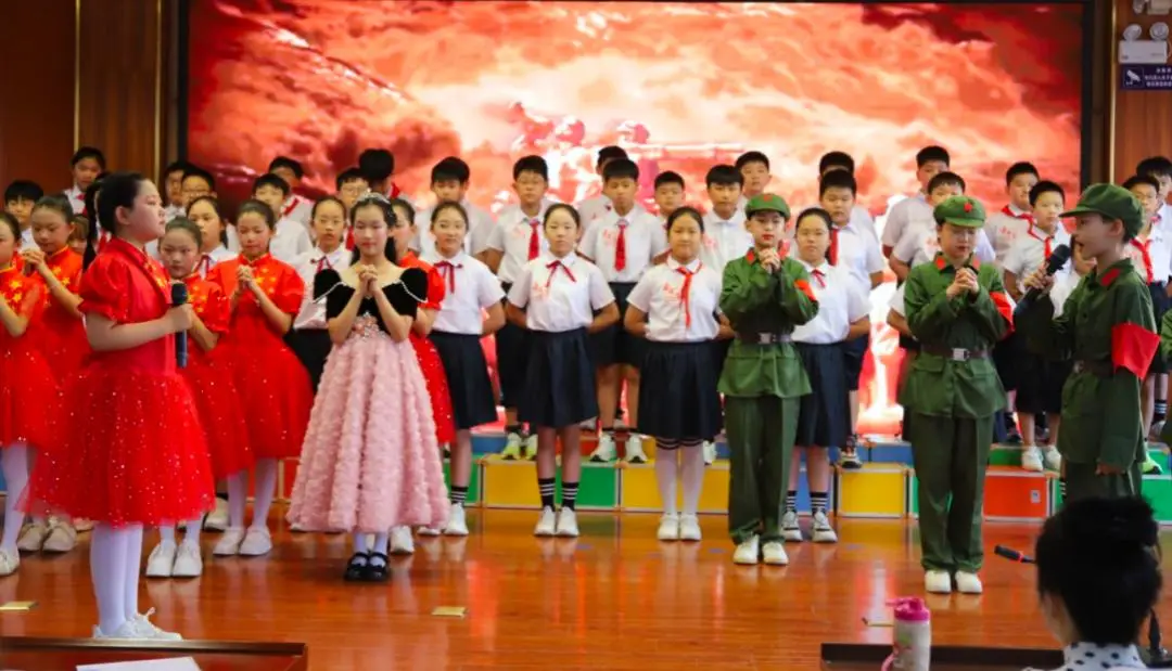 原創臨沂三河口小學開展主旋律歌曲合唱展演活動