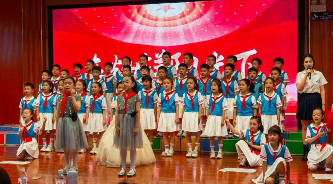 原創臨沂三河口小學開展主旋律歌曲合唱展演活動