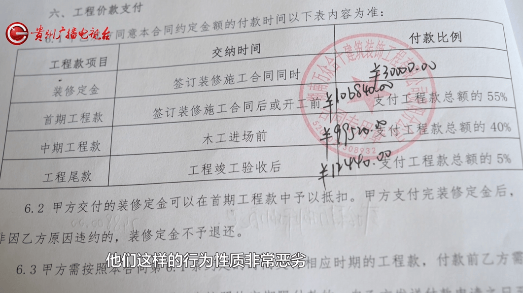 花24萬裝修後發現塞不進冰箱，貴陽一業主稱協商時被裝修公司掌摑：出現耳鳴，打人者卻只罰了500元且未道歉