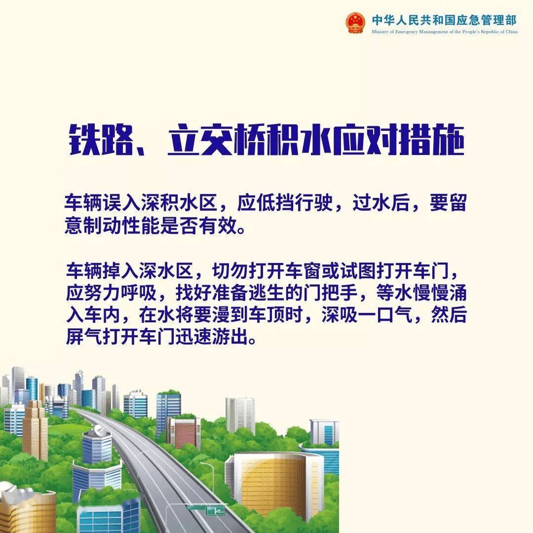收藏好！汛期的危害及應對措施