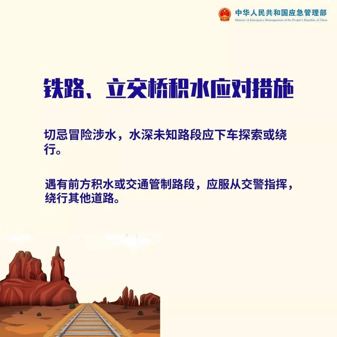 收藏好！汛期的危害及應對措施