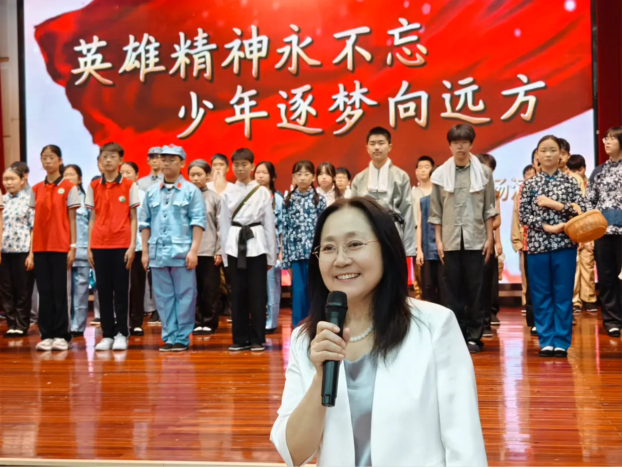 河北保定：小學生演活課本英雄 紅色教育“活”起來